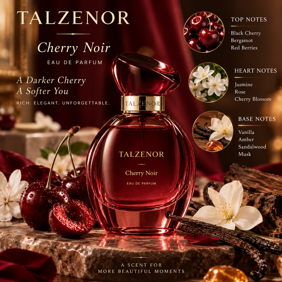 TALZENOR Cherry Noir Eau de Parfum