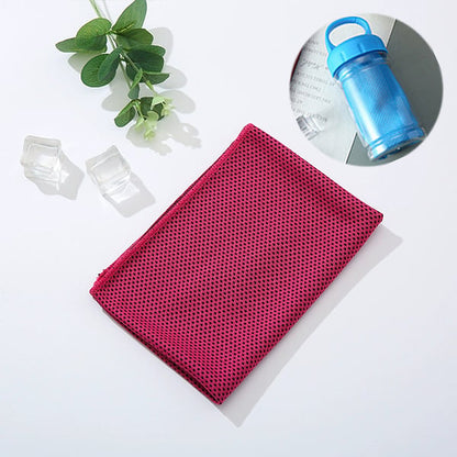 ⏰Summer Sale Buy 1 Get 1 Free❄💦Cold Sweat Towel You Can Use Anywhere, Anytime! Reusable Soft Absorbent Cooling Portable