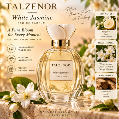 TALZENOR White Jasmine Eau de Parfum