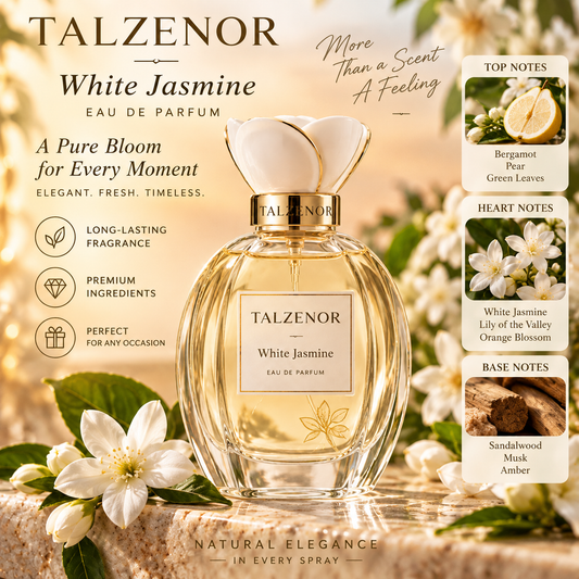 TALZENOR White Jasmine Eau de Parfum